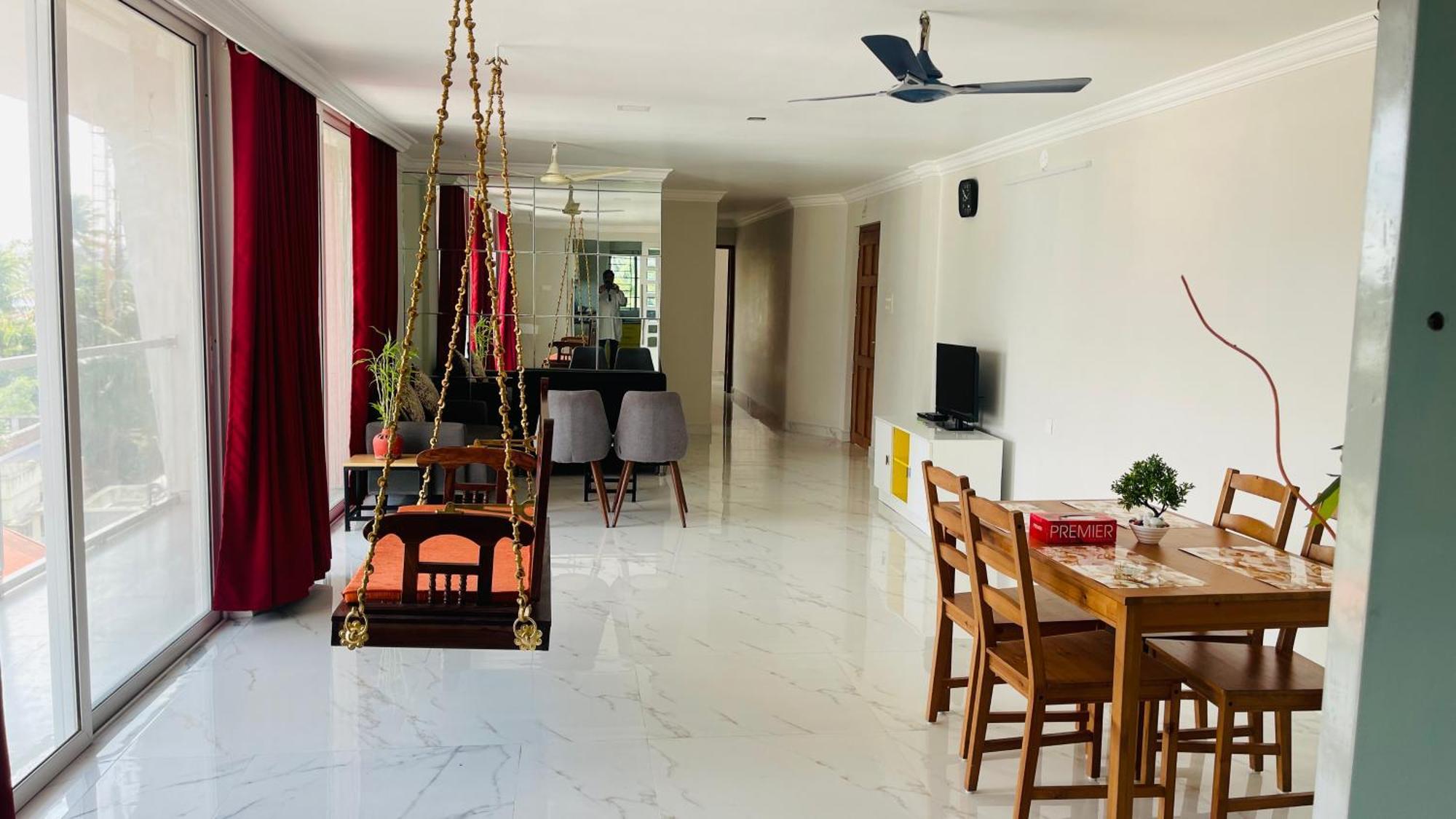 Rajamandiram 3Bhk Ac Apartment In Trivandrum Central トリバンドラム エクステリア 写真